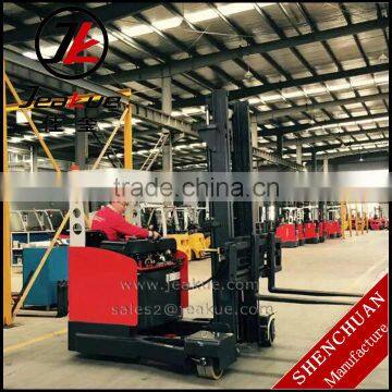 2017 Newest FBF15 Side Walk Four ways Electric forklift