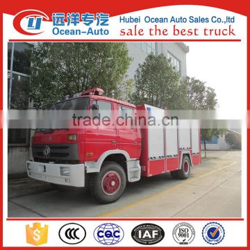 Dongfeng hot sale 6000L fire truck weight