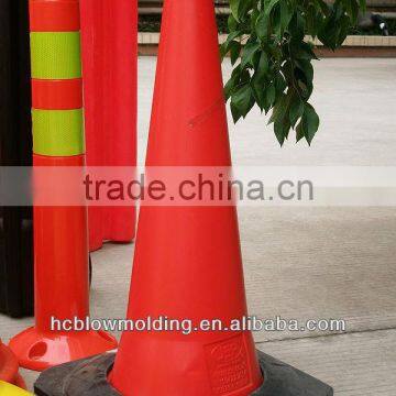 OEM Blow Molding Plastic Reflective Traffic Cone,road Block Safety Cones Hdpe Huizhou Factory photo-3