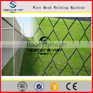 High Quality Diamond Fence Chain Link Wire Mesh Panels for Building Protection photo-2
