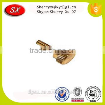 ISO passed factory custom high precision zinc plated thumb screws