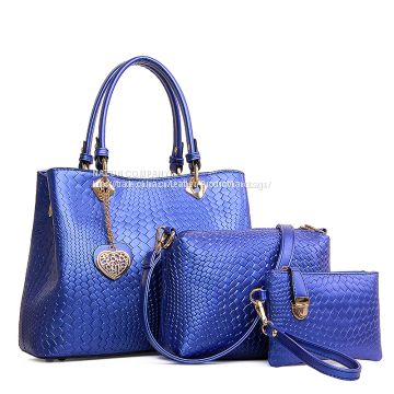 NEW 2016 model top quality woman tote 3pcs in 1 set bags