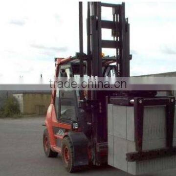 Chinese fork attachement over head block handler ,brick rock stacker