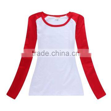 Long Sleeve Thick Sublimation t Shirt Design Wholesale Blank Maternity t Shirts photo-6