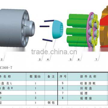 PC360-7 Excavator Pump Parts photo-2