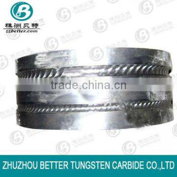 YG13X Tungsten Carbide Rolls for Steel with good wear resistance from professional supplier