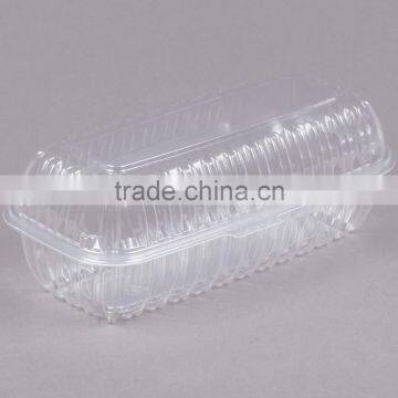 Clamshell Clear Hinged Lid Plastic Hoagie Container photo-2