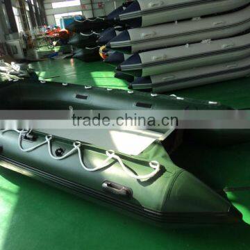 Hot sales 3.6m pvc high-speed inflatable boat.