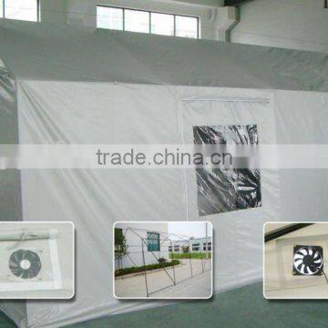 3*6m PVC strong car garage shelter with solar panel