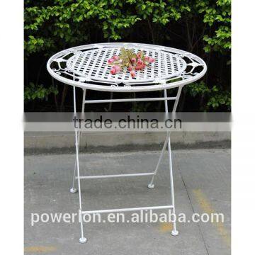 Set 3 Metal Vintage Bistro Set Outdoor Furniture photo-2