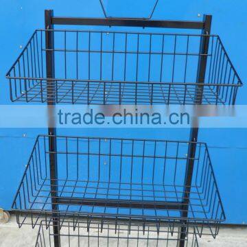 vivinature storage basket storage cart and storage shelf with basket