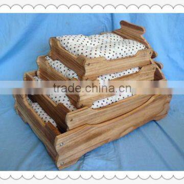 Cheap Lovely Customized Wooden Pet Bed Wholesale photo-4
