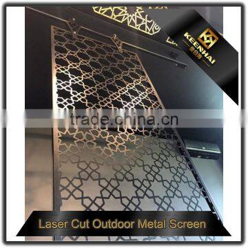 304 Stainless Steel Decorative Exterior Wall Perporated Metal Screen