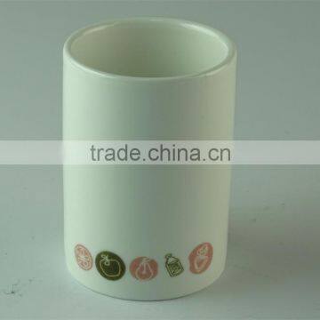 100ml Cute White Ceramic Drink Cups photo-3