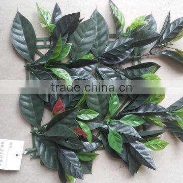 Garden decorative artificial leaf fence