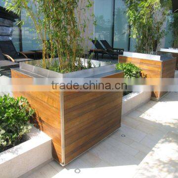 Arlau Outdoor WPC Tree Pots Large Outdoor photo-6