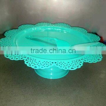 POWDER COATED METAL WEDDING CAKE STAND photo-3
