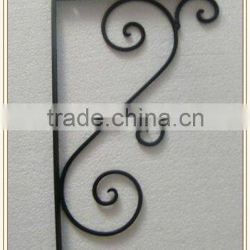 Black color wall Iron bracket