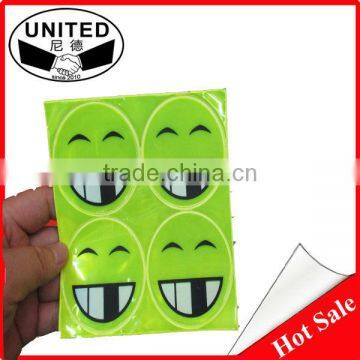 self adhesive high visibility reflective stickers for safety