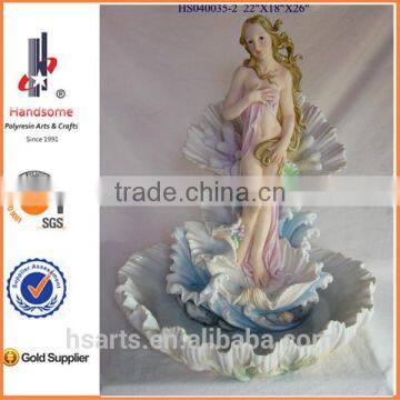 35" Jesus Fountain Indooor Fountain With Lighting photo-3