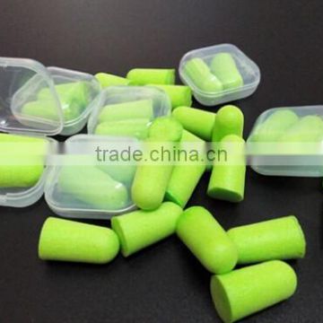 PU Ear Plug in PP box, Foam Soundproof Ear Plug