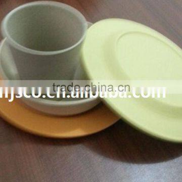 Biological Conventional High Quality Bamboo Fiber Dinner Set photo-3