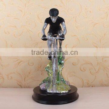 Resin Creative Gifts Sports Souvenirs Racing Game Player Statue photo-5
