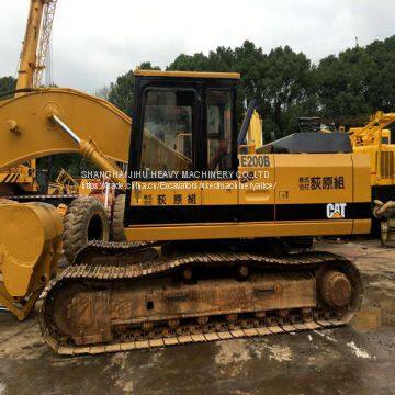 Used Digger Caterpillar E200B Excavator Made in Japan