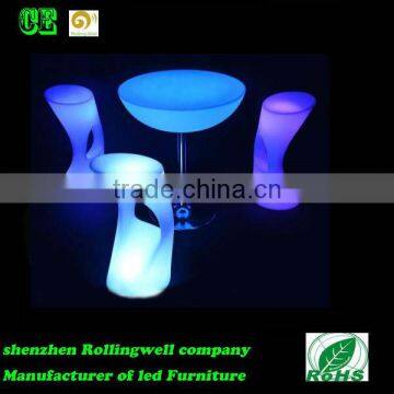 Classic LED home cheap-used-bar-stools/ cheap portable stool colourful stools