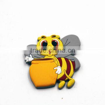 Wholesale Bee Rubber 3d Pvc Fridge Magnet for Sale photo-2