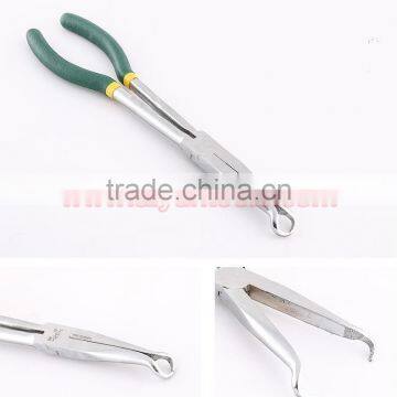 11" 280mm Auto Pliers Carry Pouch Auto Pliers Long Reach 45-Degree Bent Long Nose Pliers photo-4