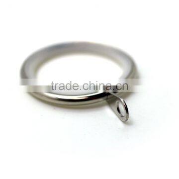 Curtain Rod Ring Low Noise With Fixed Eyelet Inside Diameter D35mm Brushed Nickel Plated photo-3