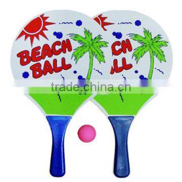 2016 hot sale high quality wooded beach racket