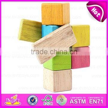 New Arrival 18PCS DIY Wooden Puzzle 4D Toy,Colorful and Non-toxic Wooden Diy Block Toy Wholesale W03B047 photo-5