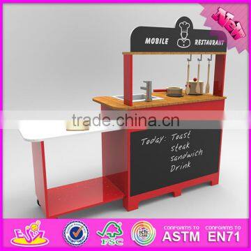 2016 New Design Home Play Multi-function Wooden Toddler Kitchen Set W10C248 photo-4