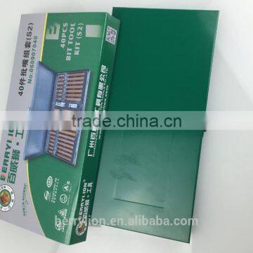 Berrylion S2 Bit Tool Kit 40pcs High Quaity Screwdriver Bit Kit photo-6