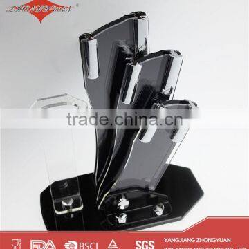 Kitchen 5pcs Ceramic Knife Set With Acrylic Stand photo-6