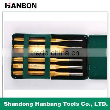 Professional 6pcs golden chisel set with high quality