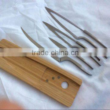 4pcs Steel Knife Set photo-4