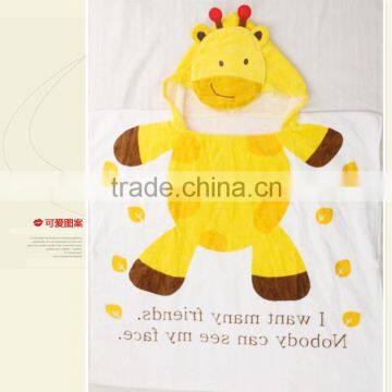 Cotton Kids Bathrobe Hooded Kids Bathrobe Kids Bathrobes Wholesale photo-2