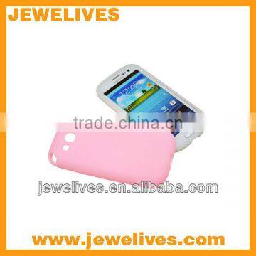 Water proof Colorful silicon case for Samsung galaxy S3 I9300 protect cover case