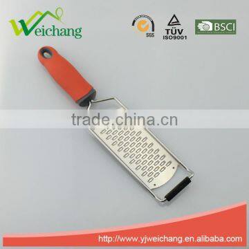 WCR216 New Design Grater Manual Grater ETCHING GRATER Vegetable Kitchen Graters With TPR Handle photo-3