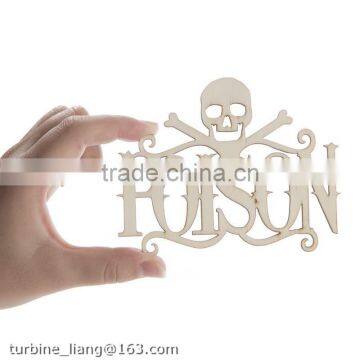 2016 Hot Sals New Products Wood Laser Cut Poison Cutout Can Custom photo-3