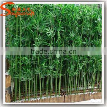 Guangzhou Supplier Wholesale Artificial Plastic Bamboo Poles Cheap Lucky Bamboo Tree Leaves Branch Plants Indoor Decoration photo-2