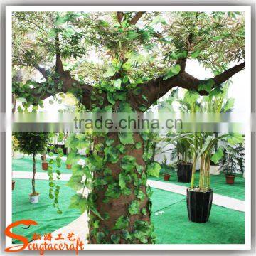 Customized Large Outdoor Artificial Trees Artificial Baobab Tree Fiberglass Artificial Tree photo-5