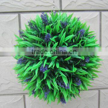 35CM Long Leaf Lavender Flower Ball Haning Artificial Flower Ball