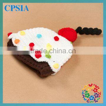 0-5 Year old Baby Newborn 's Cake Style Crochet Knitted Hats 2014 Popular Items