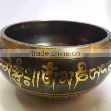 Best Selling Symbolic Colored Tibetan Healing Meditation Singing Bowl photo-5