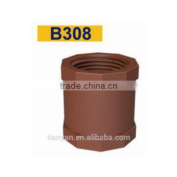 TY High Quality PP Threaded Pipes&fittings FEMALE COUPLING B Eco-friendly Cheap Price Full Size Factory Price List Discount photo-2