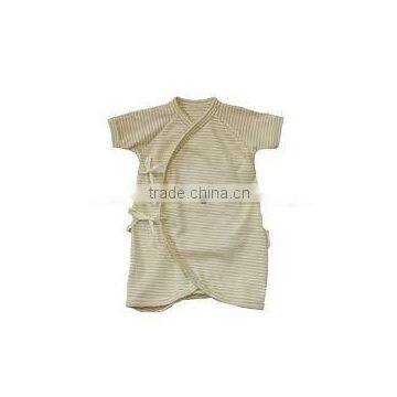 Organic Printed Romper_100% Organic Cotton Comfortable Baby Body Suit and Organic Printed Long Sleeve and Short Sleeve Baby Bod photo-6